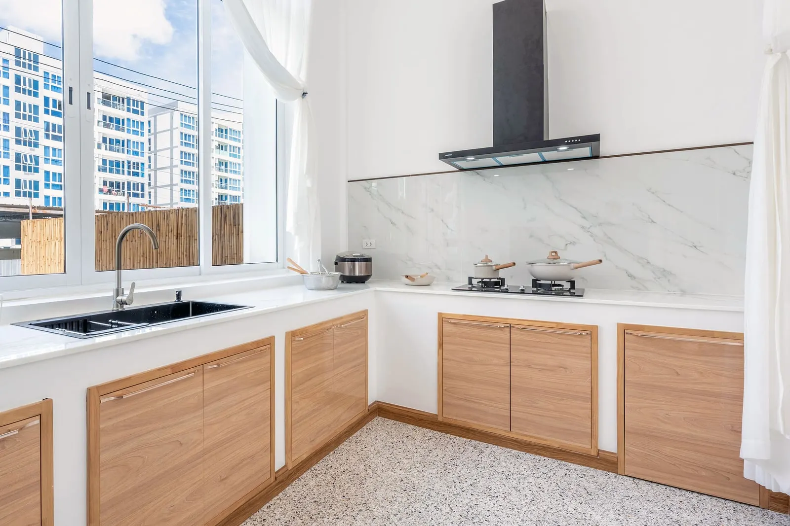 Villa A kitchen