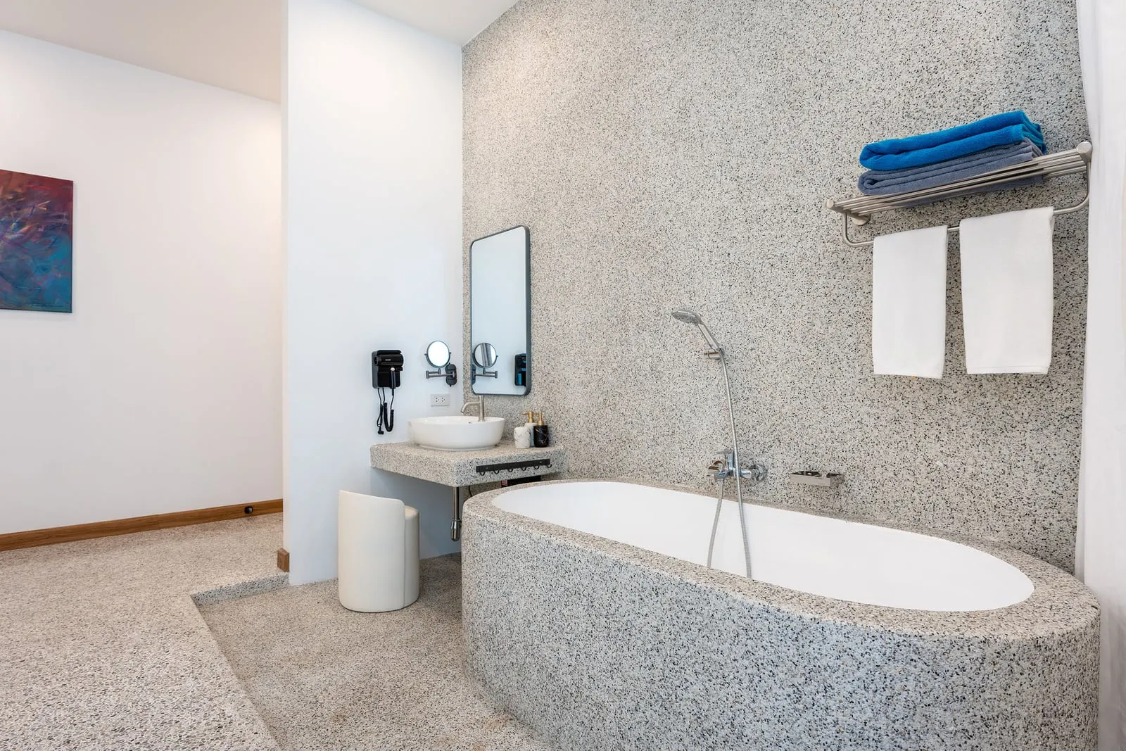 Villa B bathroom